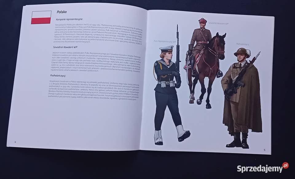 Mundury NATO 25 lat Polski w NATO Jerzy Dreger Antykwariat Antykwariat Koźminek