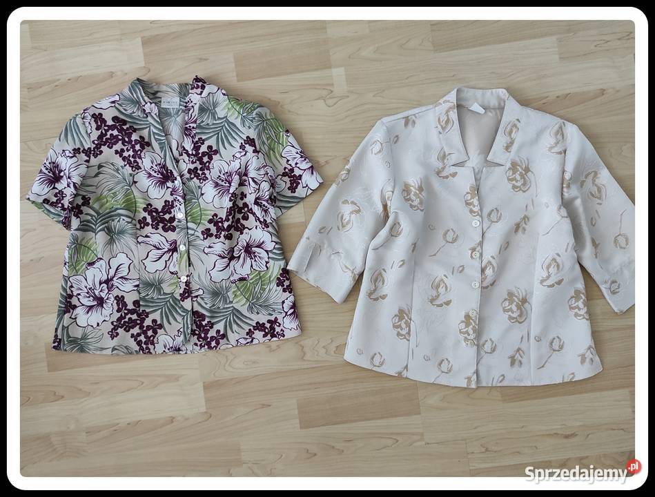 Zestaw ubrań eleganckiej dojrzałej pani 42 XL Płock