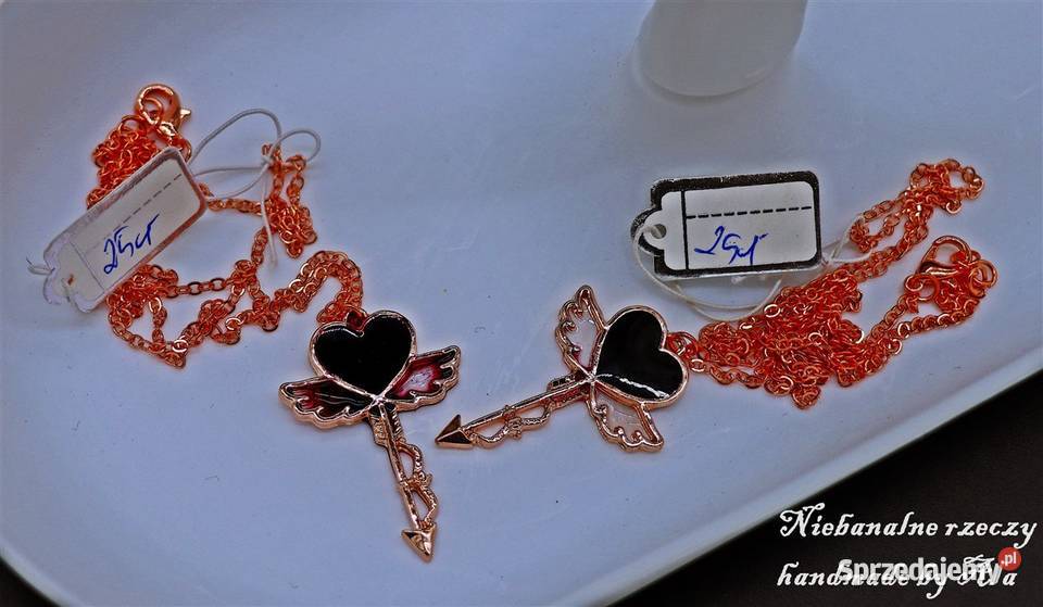 Biżuteria z żywicy wisiorek naszyjnik Kutno