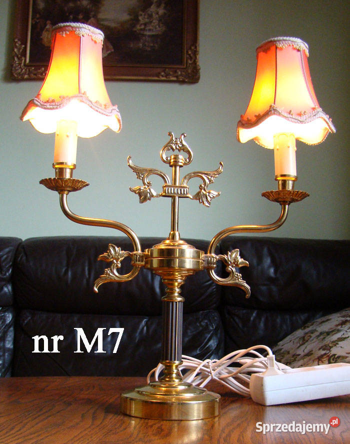 Lampa wisząca Wi1 Wi4 mosiądz prawdziwy okazja podkarpackie Przemyśl