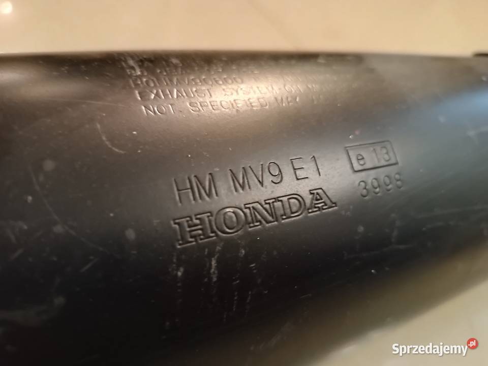 HM MV9 E1 honda CBR 600 tłumik końcowy wydechowy Błaszki sprzedam