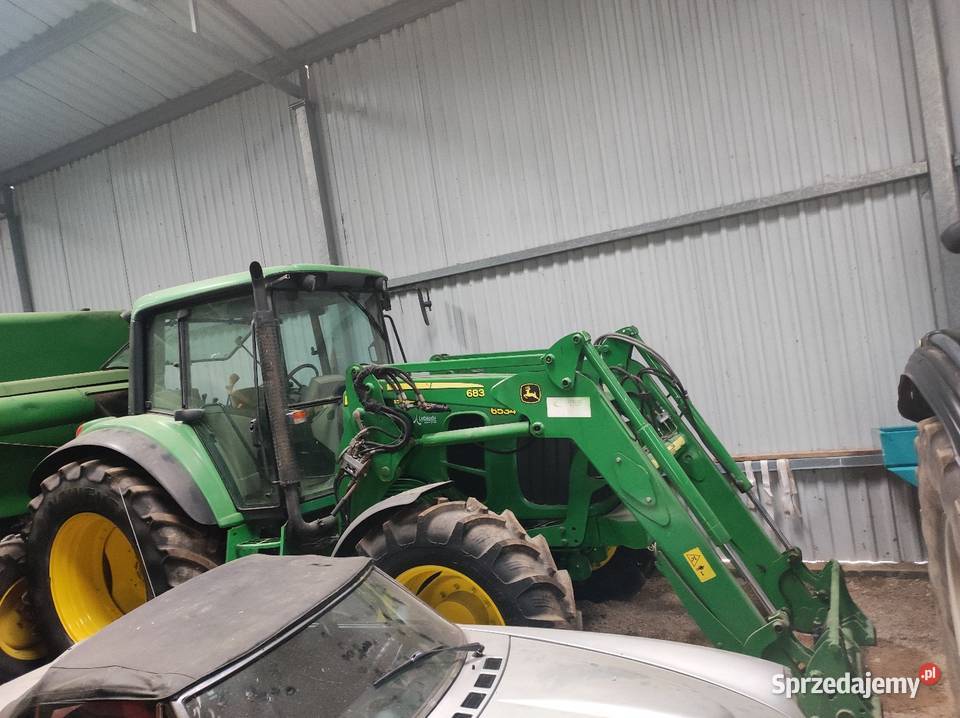 Ciągnik rolniczy John Deere z ładowaczem bez Rolnictwo Chwaszczewo