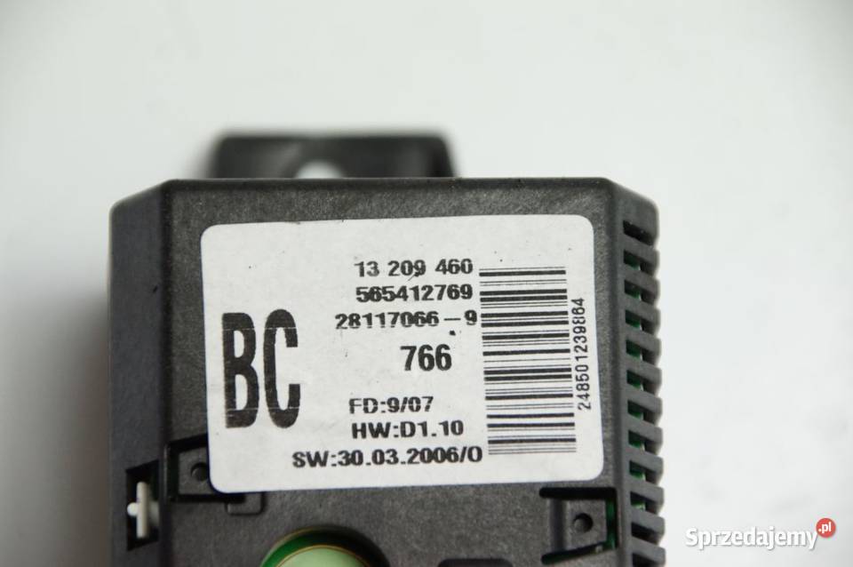 WYŚWIETLACZ PANEL OPEL CORSA D 13209460 Lipno