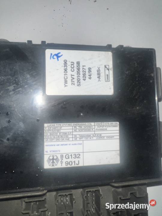 Skrzynka bezpieczników sterownik silnika Land wielkopolskie