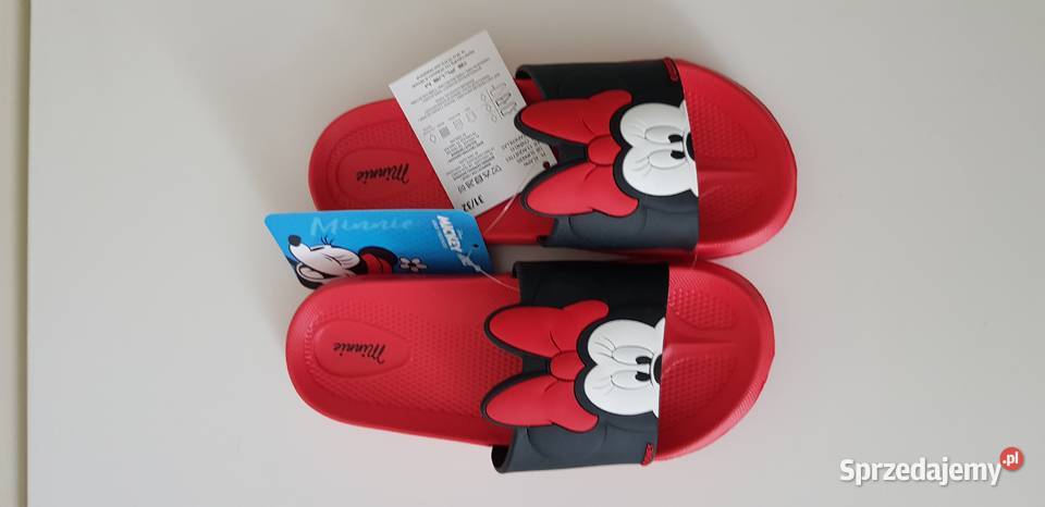 Nowe Klapki dzieci Minnie Mouse myszka 3132 Warszawa