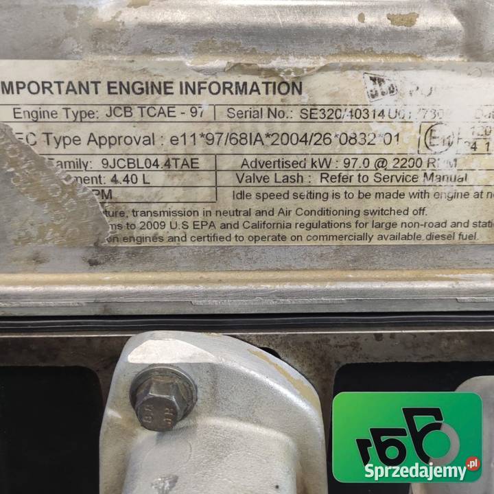 Silnik JCB 444 TCAE JCB 55080