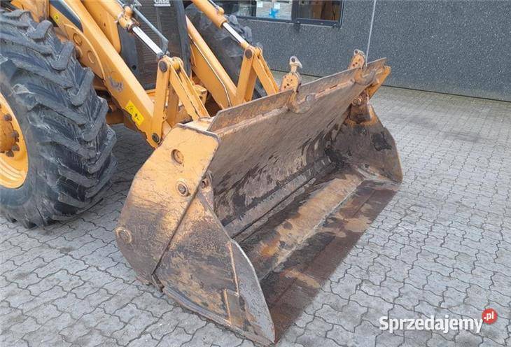 Koparko ladowarka CASE duże koła tez leasing