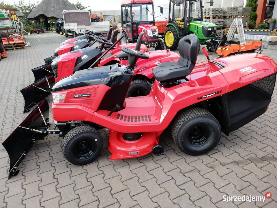 Traktor kosiarka odśnieżarka 22 blokada Ogród Kobiele Wielkie