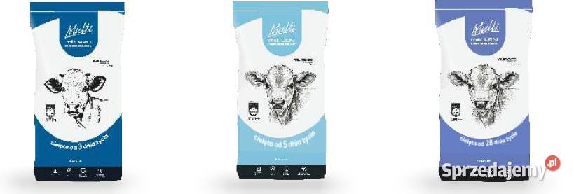Mleko cielaków Milk BIAŁE Preparat