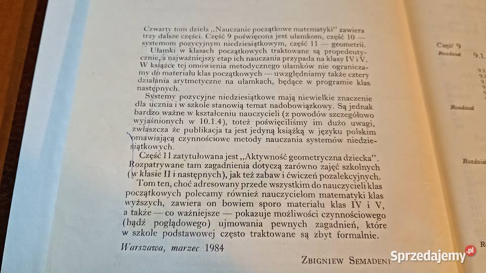 Nauczanie początkowe matematyki podręcznik 4
