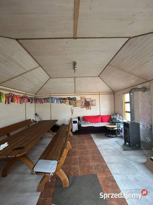 Domek 5 x 5 drewniany ocieplany w całości z Rajsko sprzedam