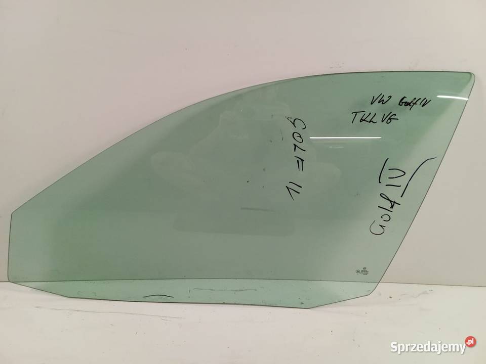 Szyba Boczna Lewa Przednia Volkswagen Golf IV 97 Boczne (drzwi) Części samochodowe