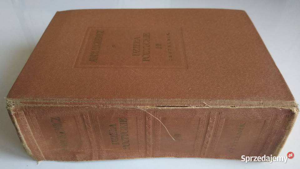 Dzieła Poetyckie tom IIV Adam Mickiewicz pomorskie Gdańsk