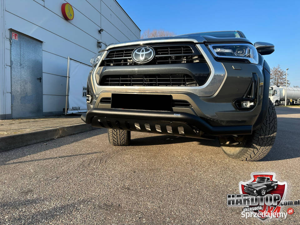 Orurowanie Rozłożyste z Blachą Toyota Hilux 2021 terenowe Karoseria Pasłęk