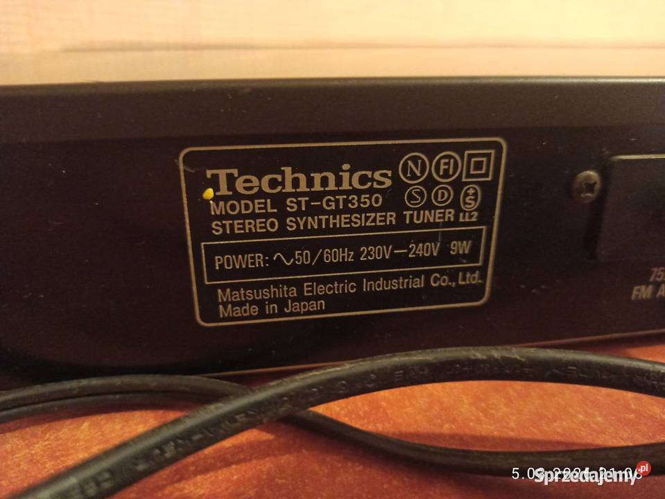 Tuner Technics ST GT 350 Tunery zachodniopomorskie