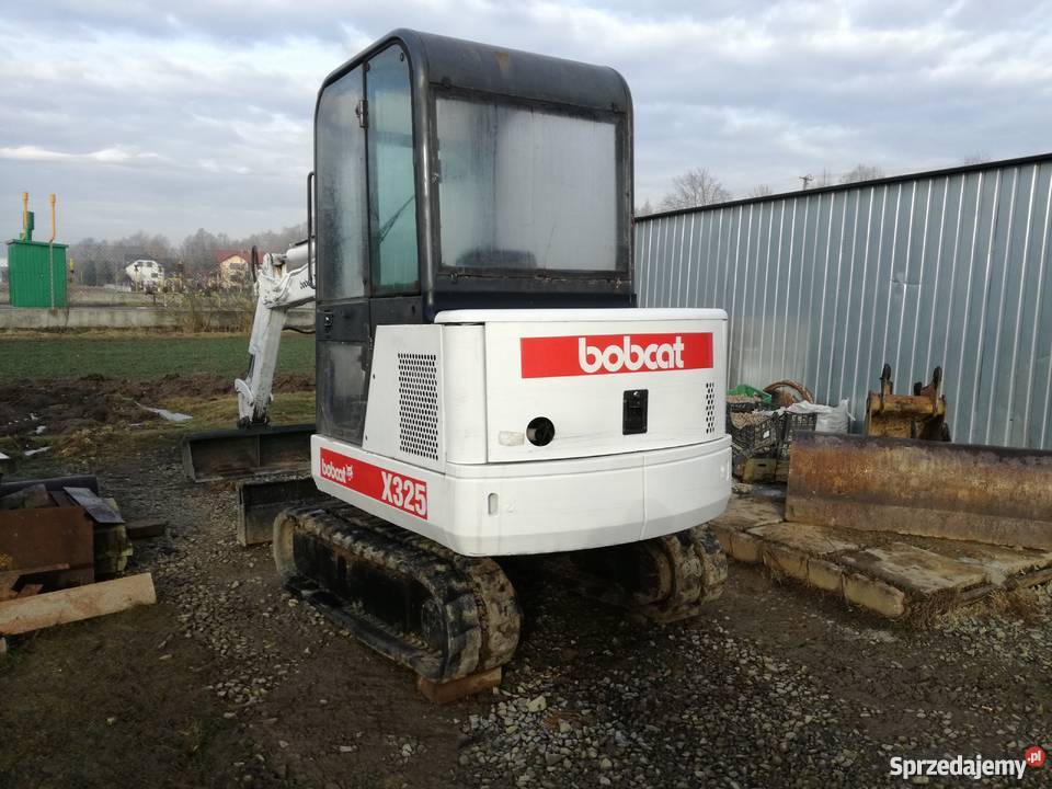 Minikoparka mini koparka Bobcat 325 28t 2001r Królówka sprzedam