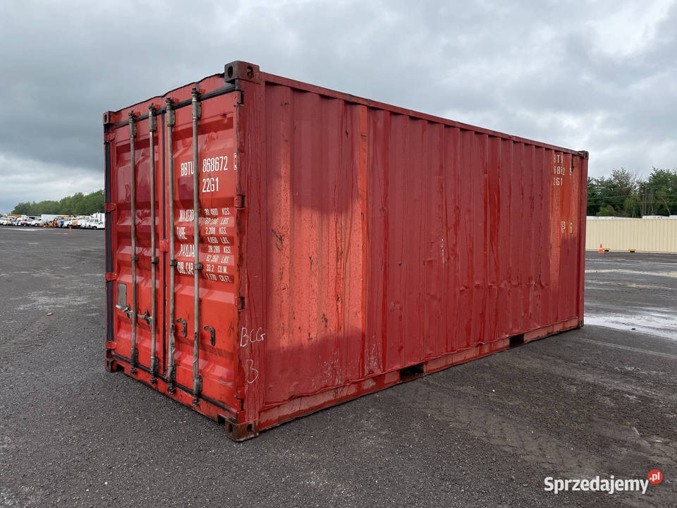 Kontener morski magazynowy 20DV 6 metrowy Łapy