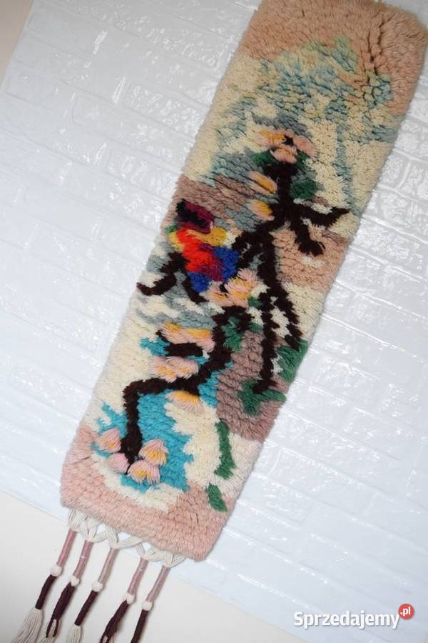 Kilim Vintage PRL Cepelia ręcznie tkany Bydgoszcz