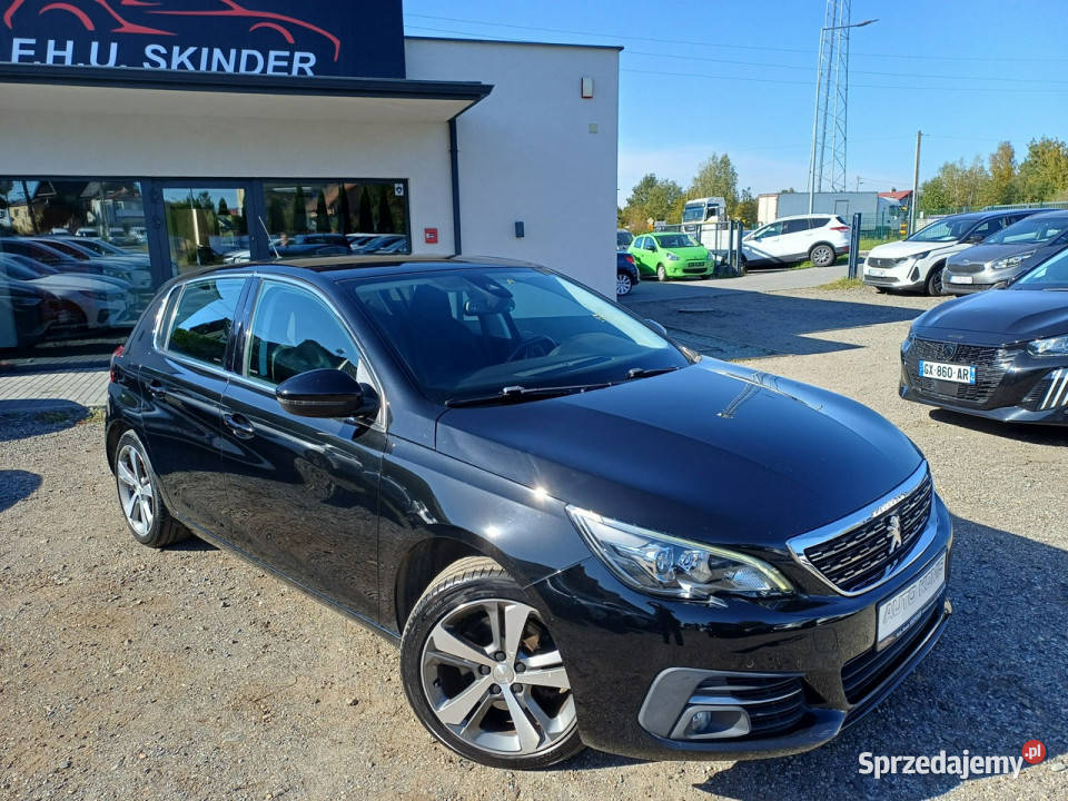 Peugeot 308 Bezwypadkowy Led NAVI AluSerwis1wł przyciemniane szyby
