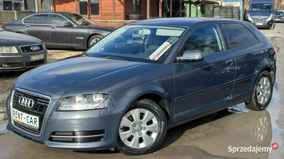 Audi A3 3drzwiowe 16TDi105OPŁACONYBezwypadkowy klimatyzacja