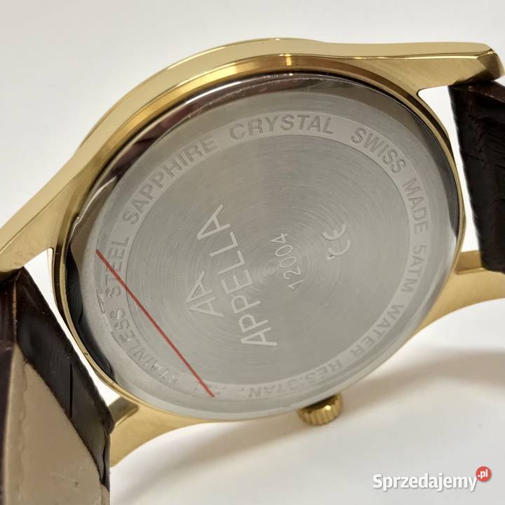 Appella Classic 12004 Swiss Made szafir 5ATM box Warszawa