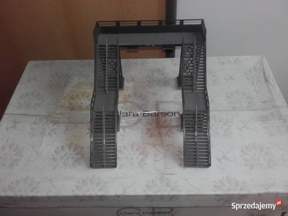 Przejście pieszych torowiskiem H0 Modelarstwo Będzin