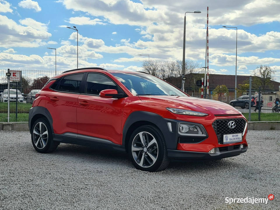 Hyundai Kona Navi 2xPDC Kamera Xenon Led HeadUp wspomaganie kierownicy Wągrowiec