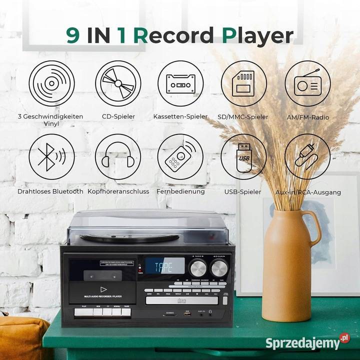 Gramofon Musitrend AMFM CD kaseta Książ Wielkopolski