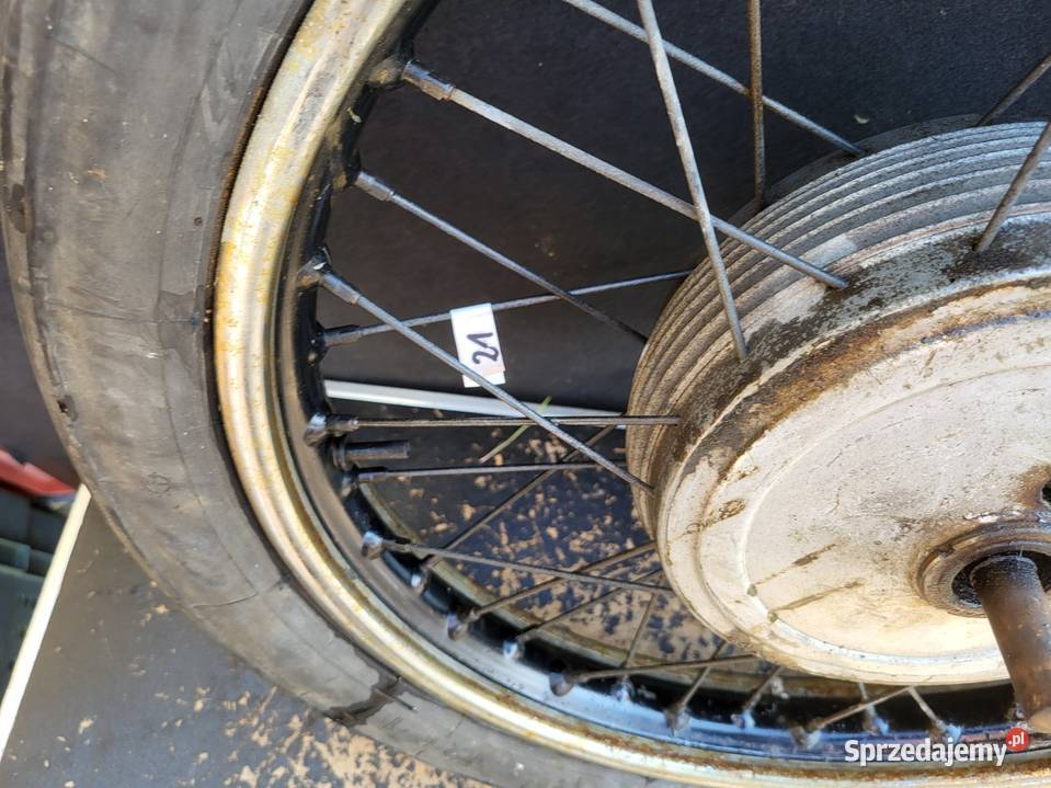 KOŁO PRZÓD ARIEL BSA TRIUMPH ADLER AJS ARDIE Rybnik sprzedam