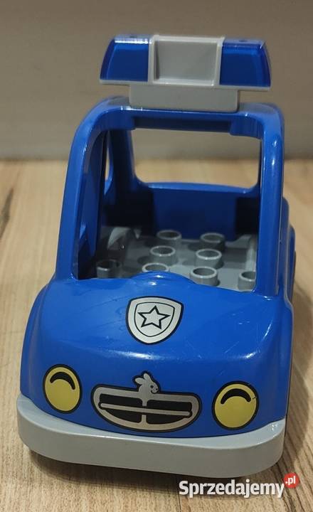 Radiowóz z zestawu Lego Duplo 10532 Policja żółty/złoty Warszawa