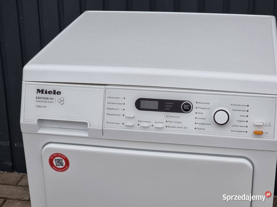 Zestaw Miele Pralka W 5873  suszarka T 8861 WP wolnostojące dolnośląskie Wrocław