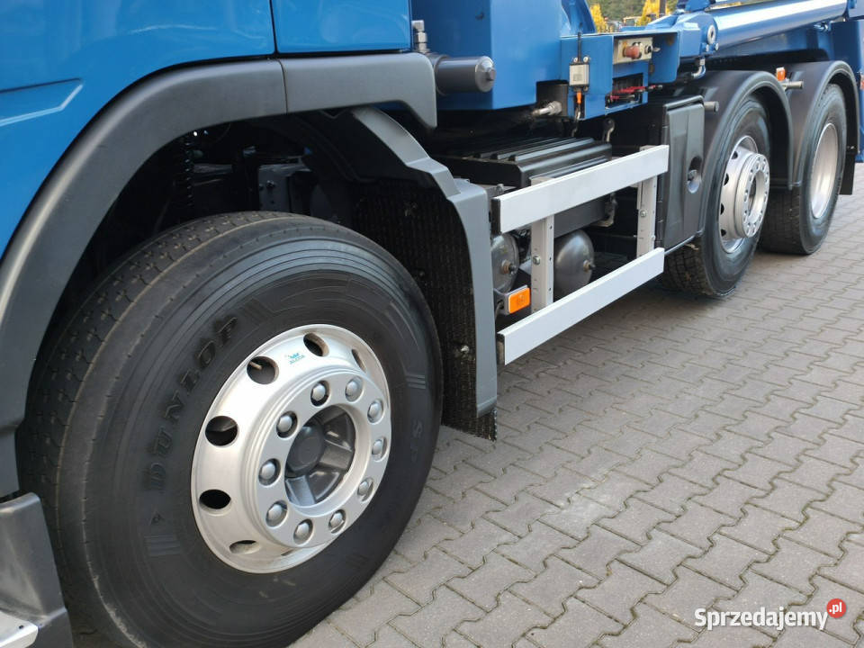 Volvo FM 410 E5 Bramowiec Hakowiec 6x2 Oś automatyczna Samochody ciężarowe świętokrzyskie Widełki