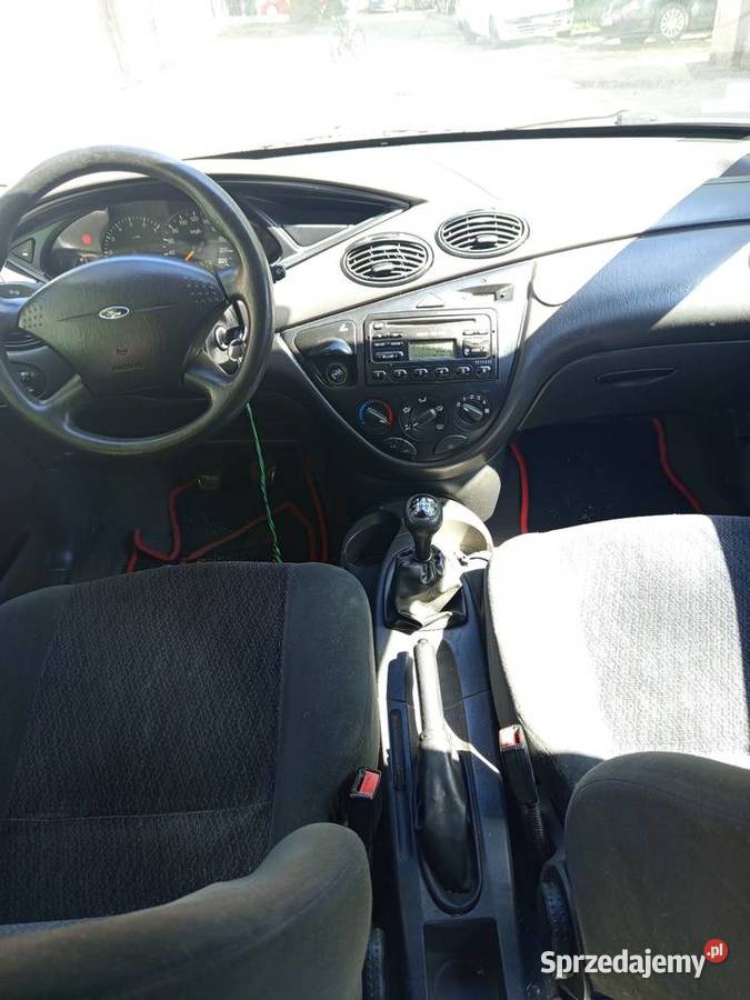Sprzedam Ford Focus 18 Benz z 1999r niebieski Focus łódzkie Łódź