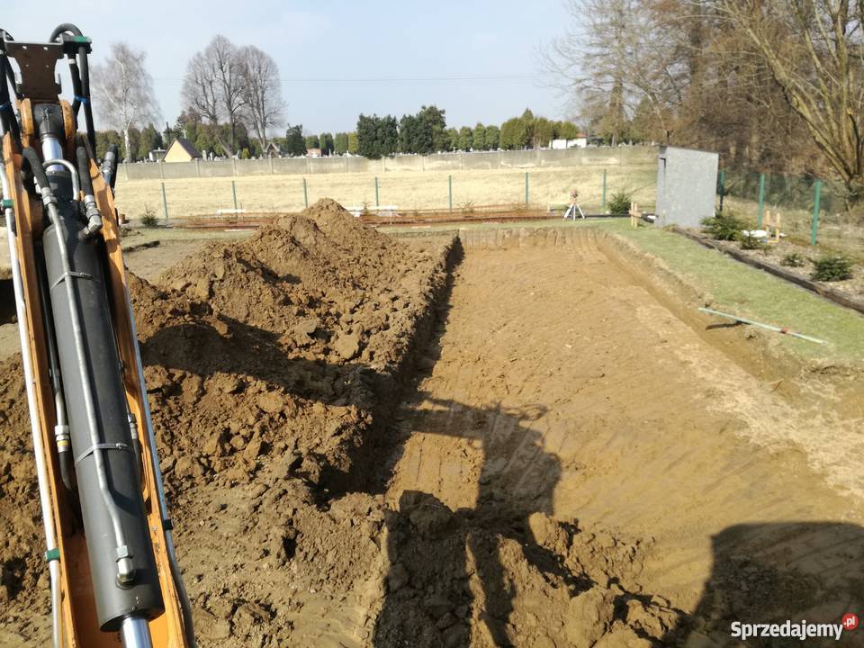 USŁUGI KOPARKO ŁADOWARKĄ młot transport Kęty
