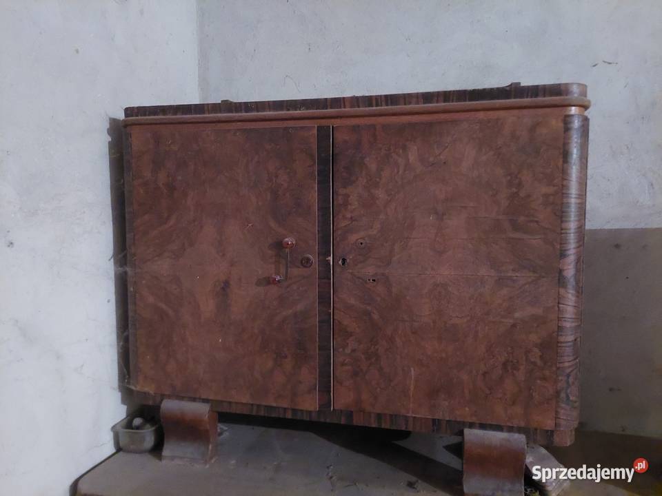 Komoda kpl Art deco lata 3040 xx w Orzech wielkopolskie