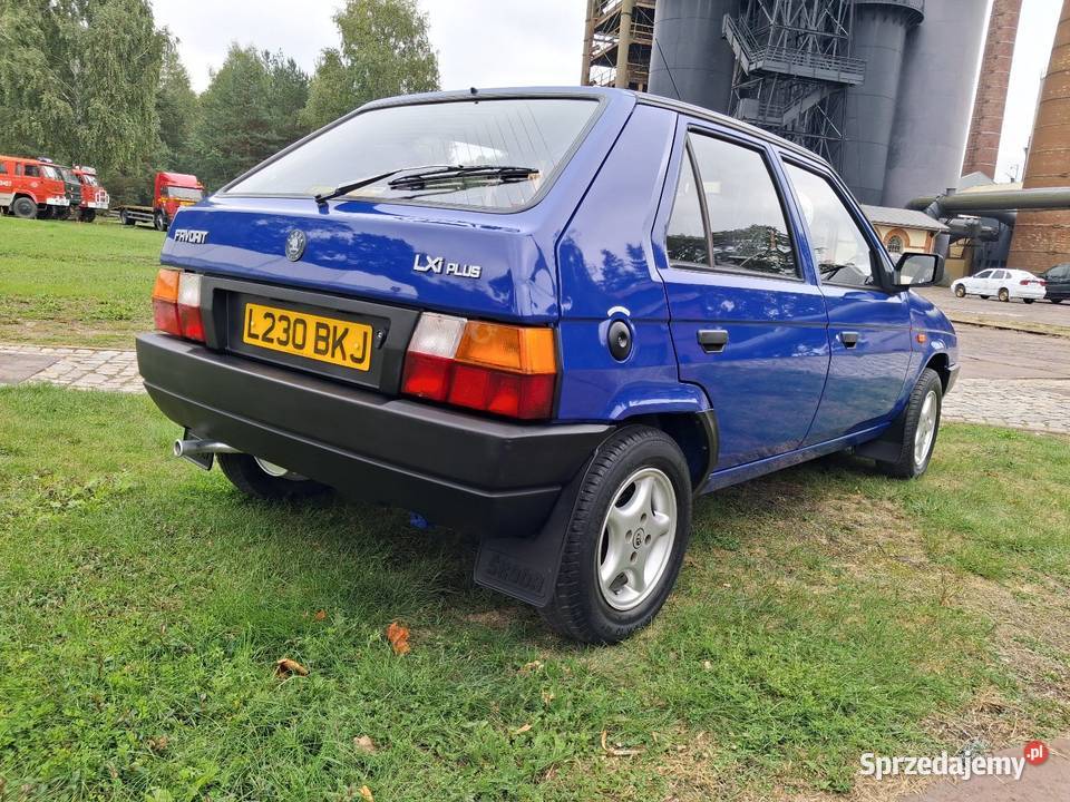 Skoda Favorit RHD Anglik 044400 mil 1993r Rok produkcji 1993 Starachowice