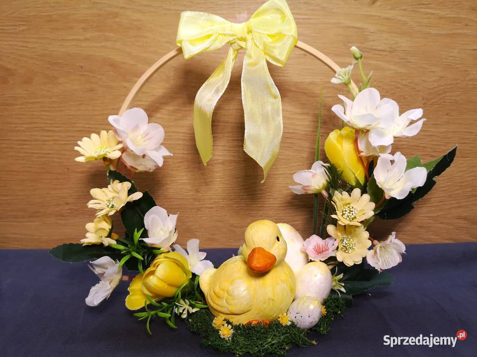 Stroik Wielkanocny na kole Kielce