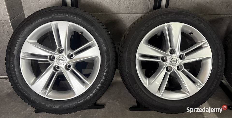 17 Opel Insygnia B Zafira C Astra J felgi alusy wielkopolskie Lubasz