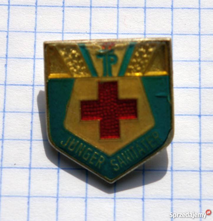 ODZNAKA NOSZONA MŁODSZYCH SANITARIUSZY lubelskie Piszczac
