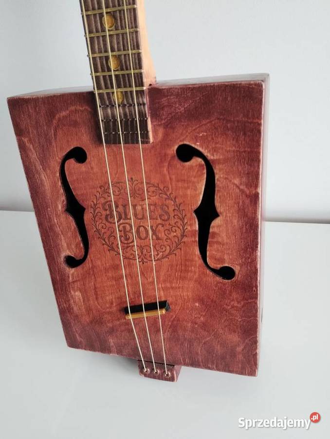 Gitara Cigar Box Guitar CBG elektroakustyczna