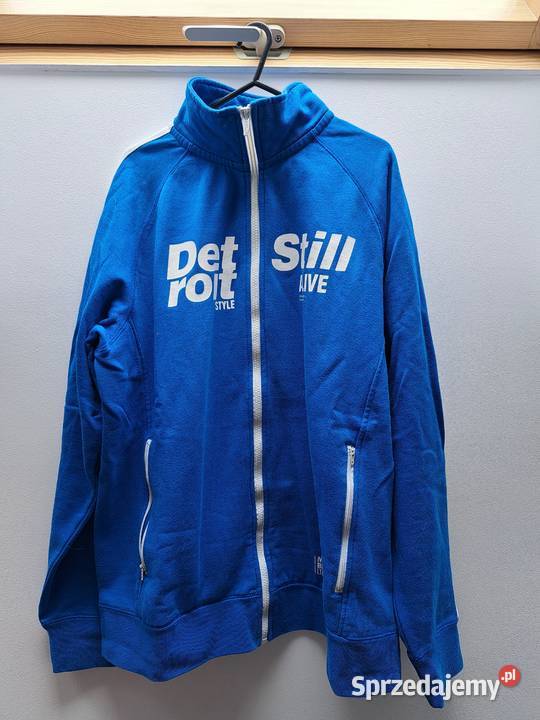 Bluza męska House niebieska Detroit Still Alive pomorskie Trąbki Wielkie