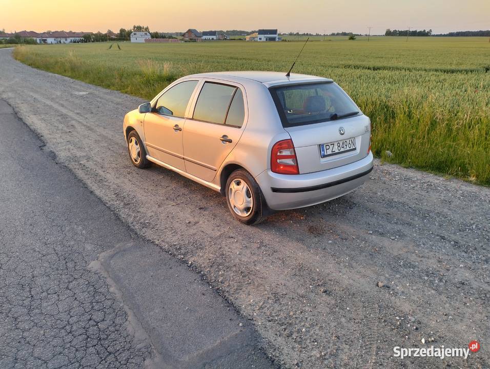 Skoda Fabia I 14 LPG 2030 butla Nowy przegląd Rokietnica
