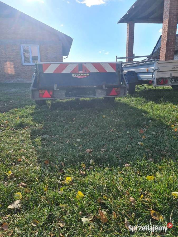 Przyczepka 1300dmc Rok produkcji 2009 Do samochodów osobowych świętokrzyskie Ostrowiec Świętokrzyski