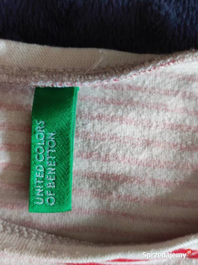 united colors of benetton bluzka paski letnia Kielce