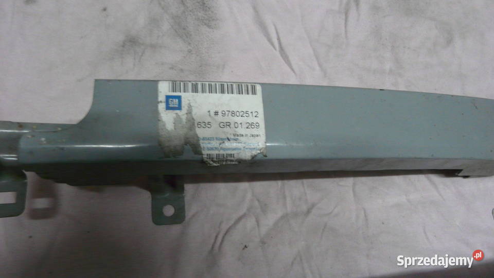 Listwa maskownica lampy przód ISUZU TROOPER Wolsztyn