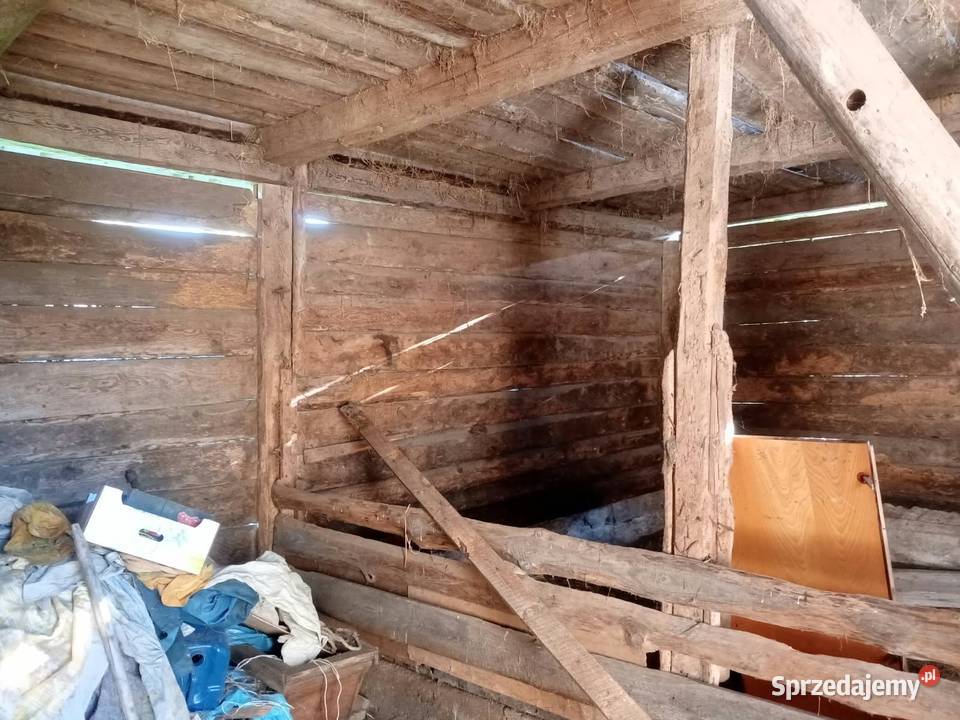 Sprzedam budynek gospodarczy z bala drewnianego Suchowola sprzedam