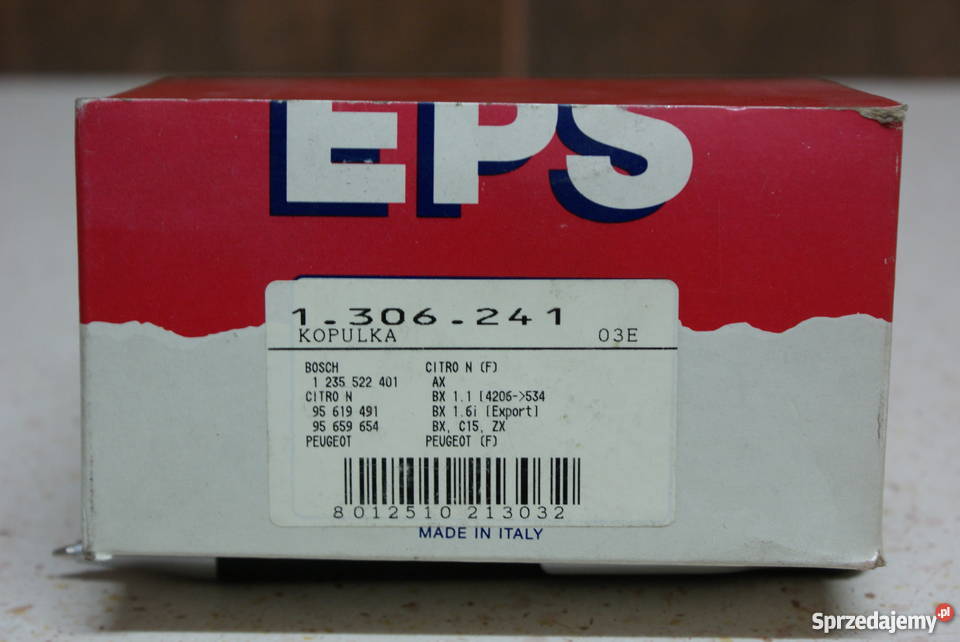 Kopułka rozdzielacza zapłonu CITROEN AX BX C15 Białobrzegi sprzedam