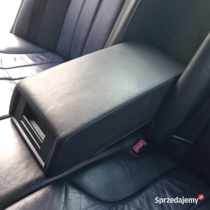 Fotele skóra W210 AMG DESIGNO boczki czarna osobowe Łańcut