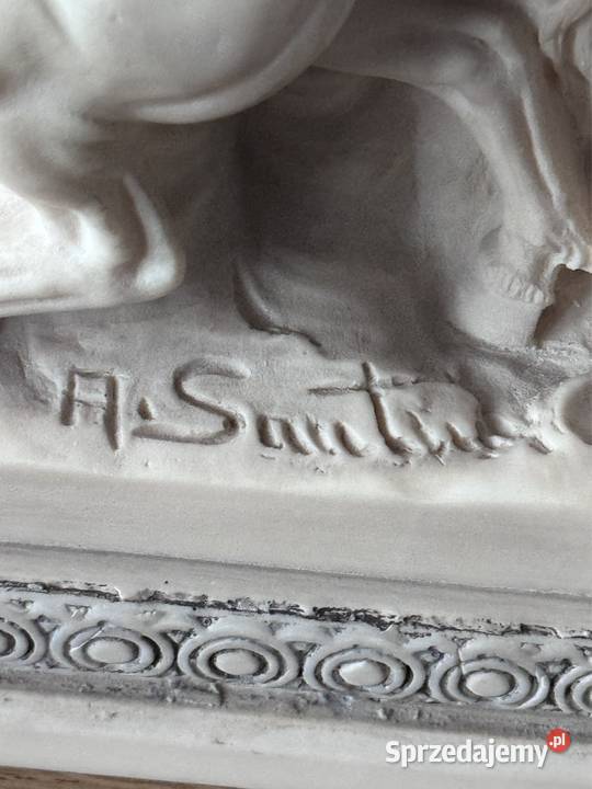 Rzeźba rydwan A Santiniego Antyki Nowy Tomyśl