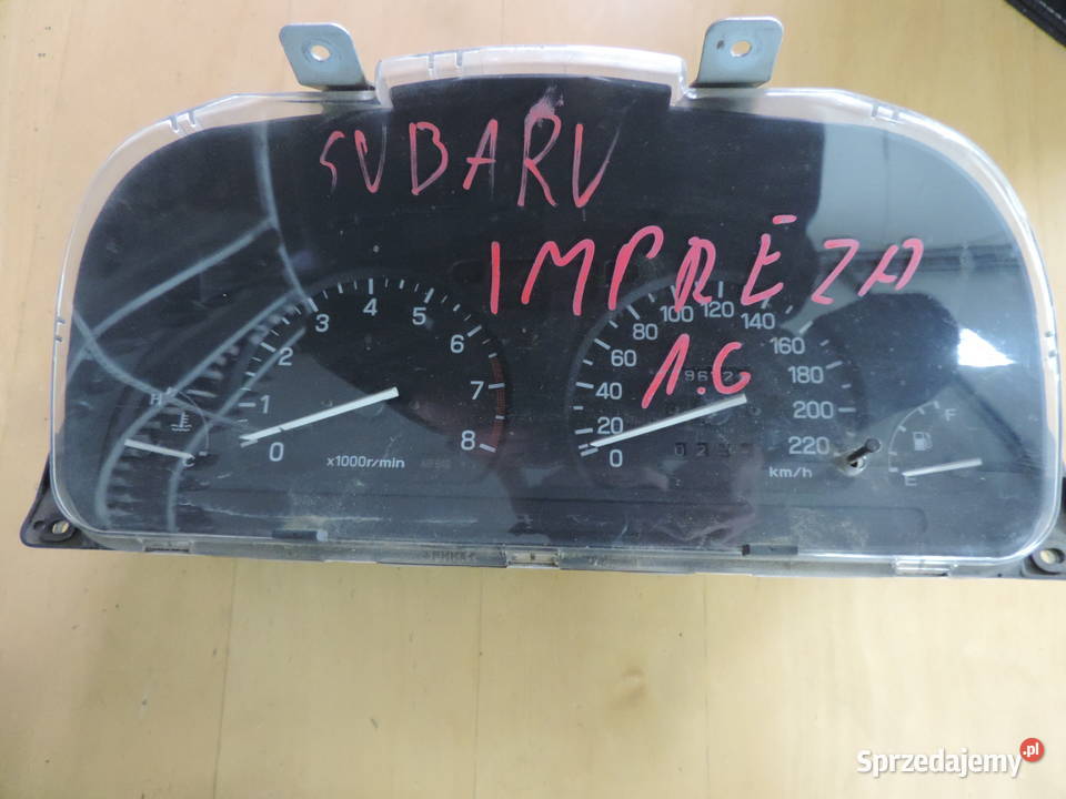 SUBARU IMPREZA I 16 12fa520 LICZNIK ZEGARY osobowe małopolskie Nowy Sącz sprzedam